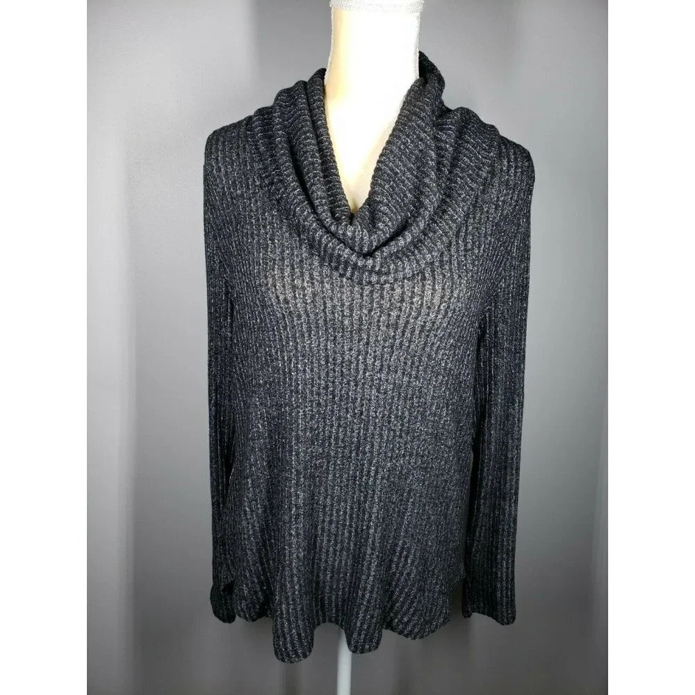 Lucky Brand Cowl Neck Lightweight Sweater Women’s Size L